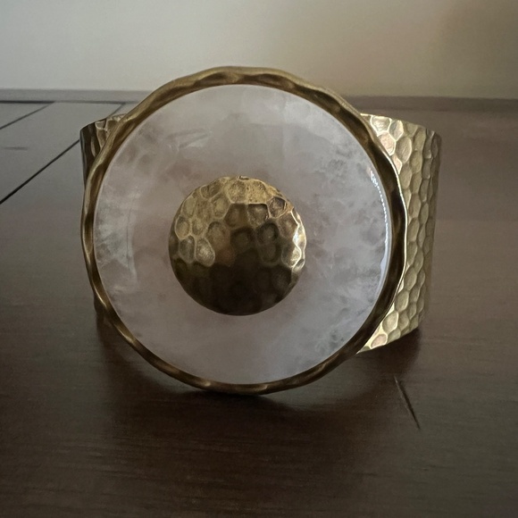 Set of two necklaces and one cuff bracelet Jan Michaels - Picture 6 of 7